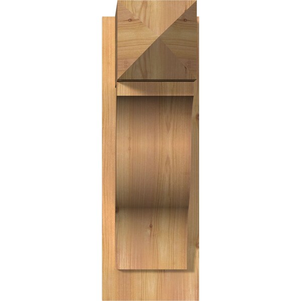 Funston Smooth Arts And Crafts Outlooker, Western Red Cedar, 7 1/2W X 18D X 22H